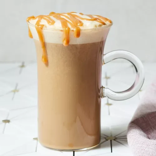 Caramel latte Hot Coffee