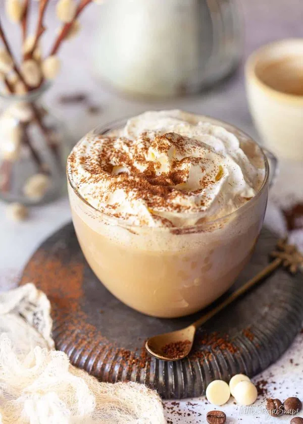 White Mocha Hot Coffee